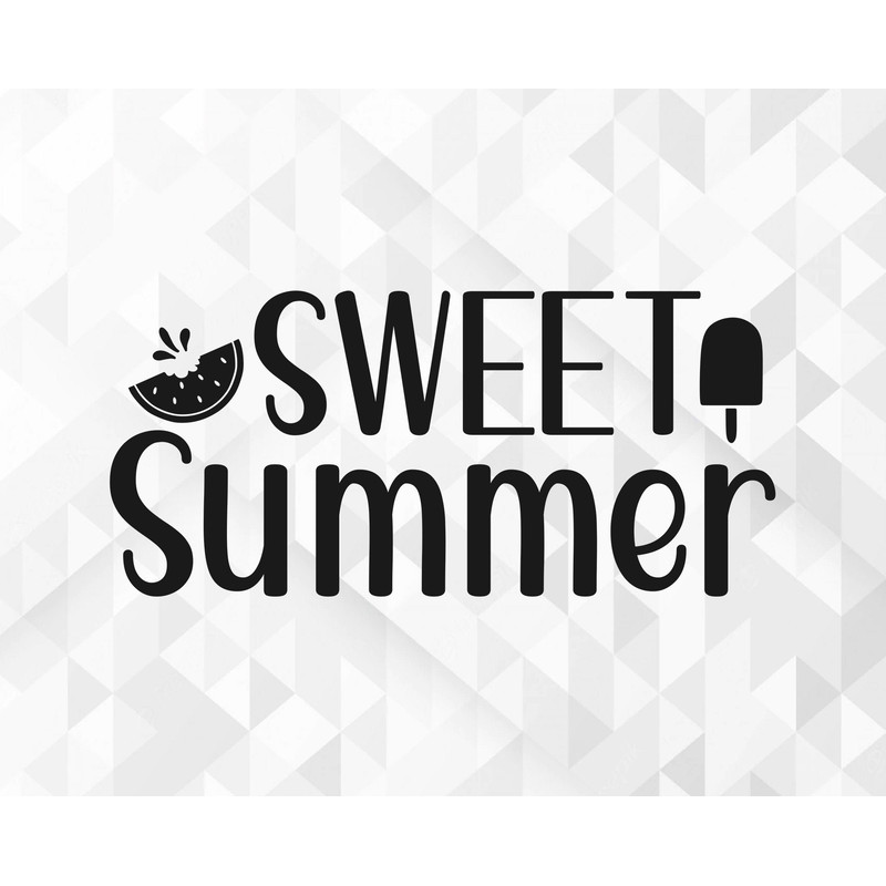 Sweet Summer SVG, Summer Svg, Summer Design for Shirts Svg, Summertime Svg, Vacation, Beach Svg, Sweet Summer Cut Files, Cricut, Png, Svg.jpg