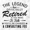 The Legend Has Officially Retired SVG, Grandma Svg, Funny Retirement Svg, Officially Retired Svg, Cut Files, Cricut, Png, Svg.jpg