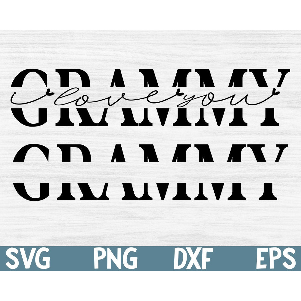 Grammy svg, Grandma SVG, Grandmother svg, Grammy split name frame svg, Grandma cut file, Mother's Day SVG, cricut silhouette svg cut file.jpg