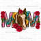 Mom with horse png sublimation design download, Mother's Day png, western mom png, western patterns png, sublimate designs download.jpg