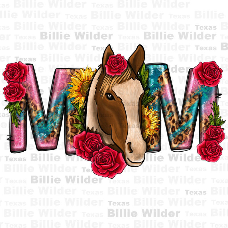 Mom with horse png sublimation design download, Mother's Day png, western mom png, western patterns png, sublimate designs download.jpg