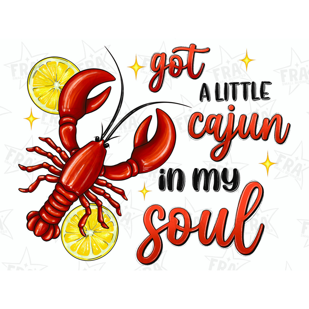 Got a little cajun in my soul png sublimation design download, Mardi Gras png, Mardi Gras Carnaval png, Crawfish png, designs download.jpg