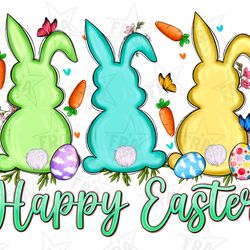 happy easter with eggs png sublimate designs download, happy easter day png, easter eggs png, western happy easter png,
