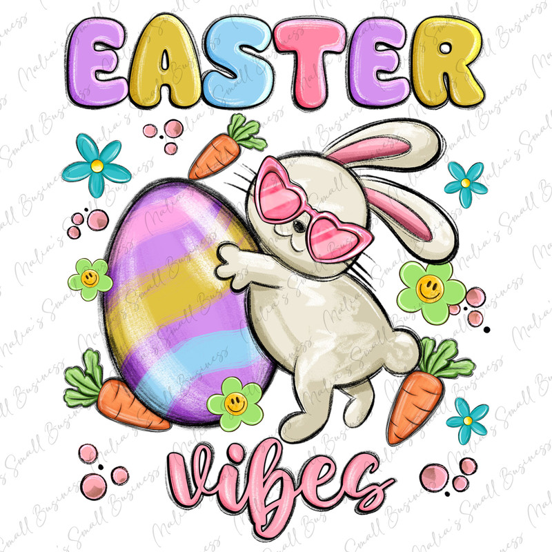 Easter vibes png sublimation design download, Easter Day png, Happy Easter Day png, Easter bunny png, sublimate designs download.jpg