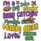 I'm a king cake eatin' Mardi Gras lovin' kinda girl png sublimation design download, Mardi Gras png, Mardi Gras Carnaval png, download.jpg