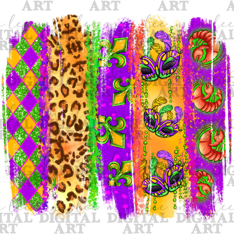 Mardi Gras brushstrokes png sublimation design download, Happy Mardi Gras png, Mardi Gras Carnaval png, sublimate designs download.jpg