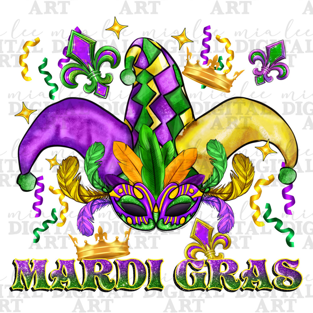 Mardi Gras mask and hat png sublimation design download, Happy Mardi Gras png, Mardi Gras Carnaval png, sublimate designs download.jpg