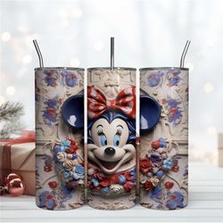 minnie smile skinny 20oz tumbler design minnie mouse digital download file