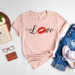 love heart shirt, heart shirt ,shirt for women - valentine day shirt- cute women's heart shirt - valentines day top