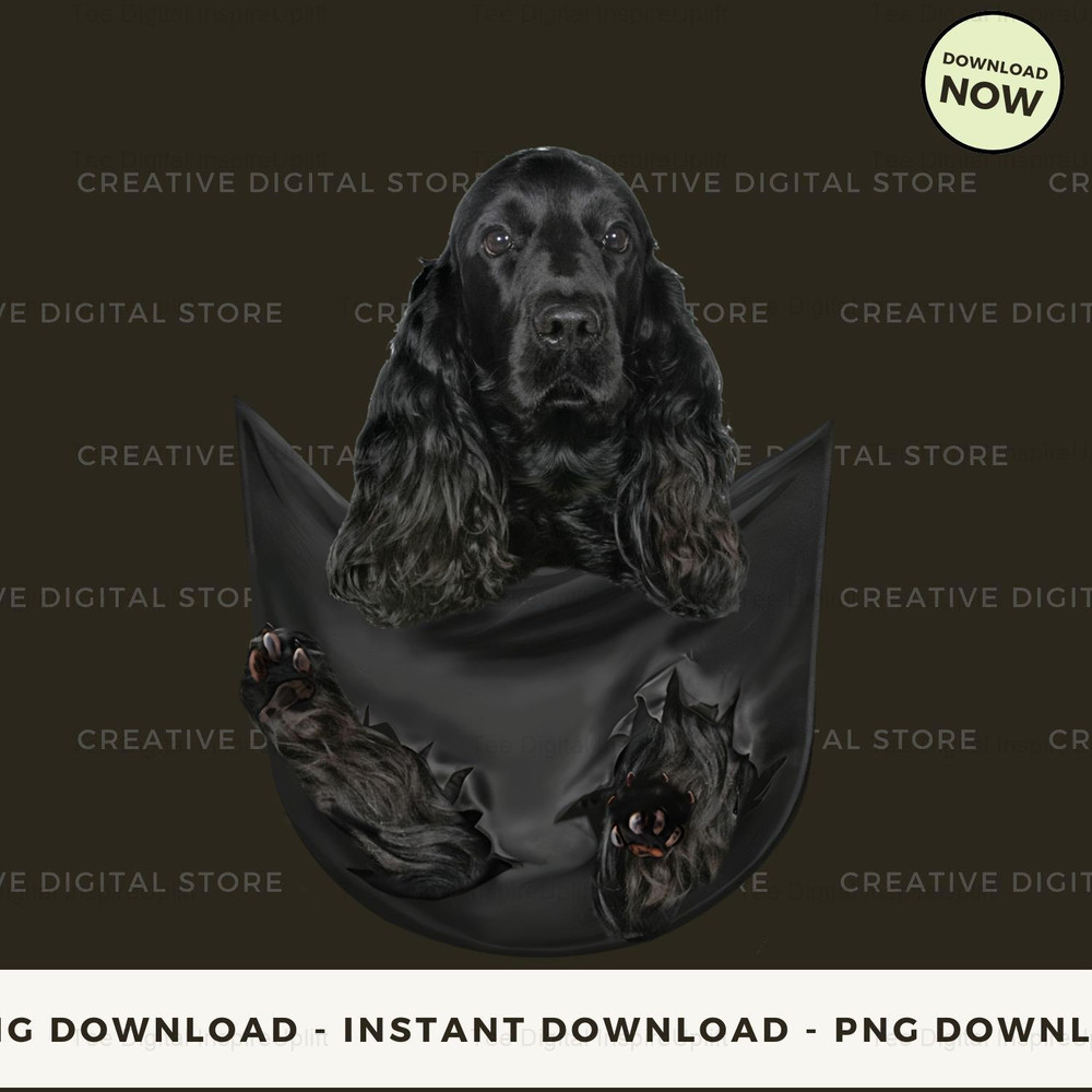 Black Cocker Spaniel Pocket.jpg