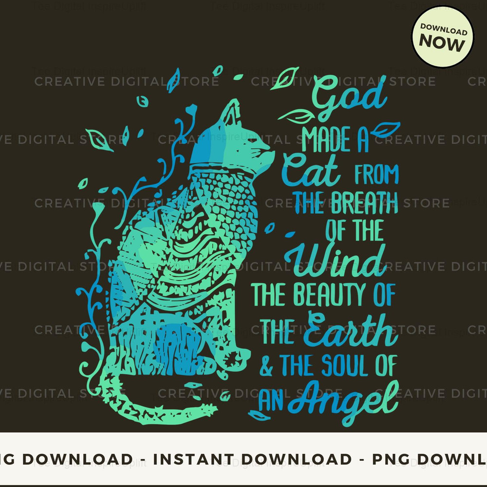 God made a cat From the breath of the wind.jpg