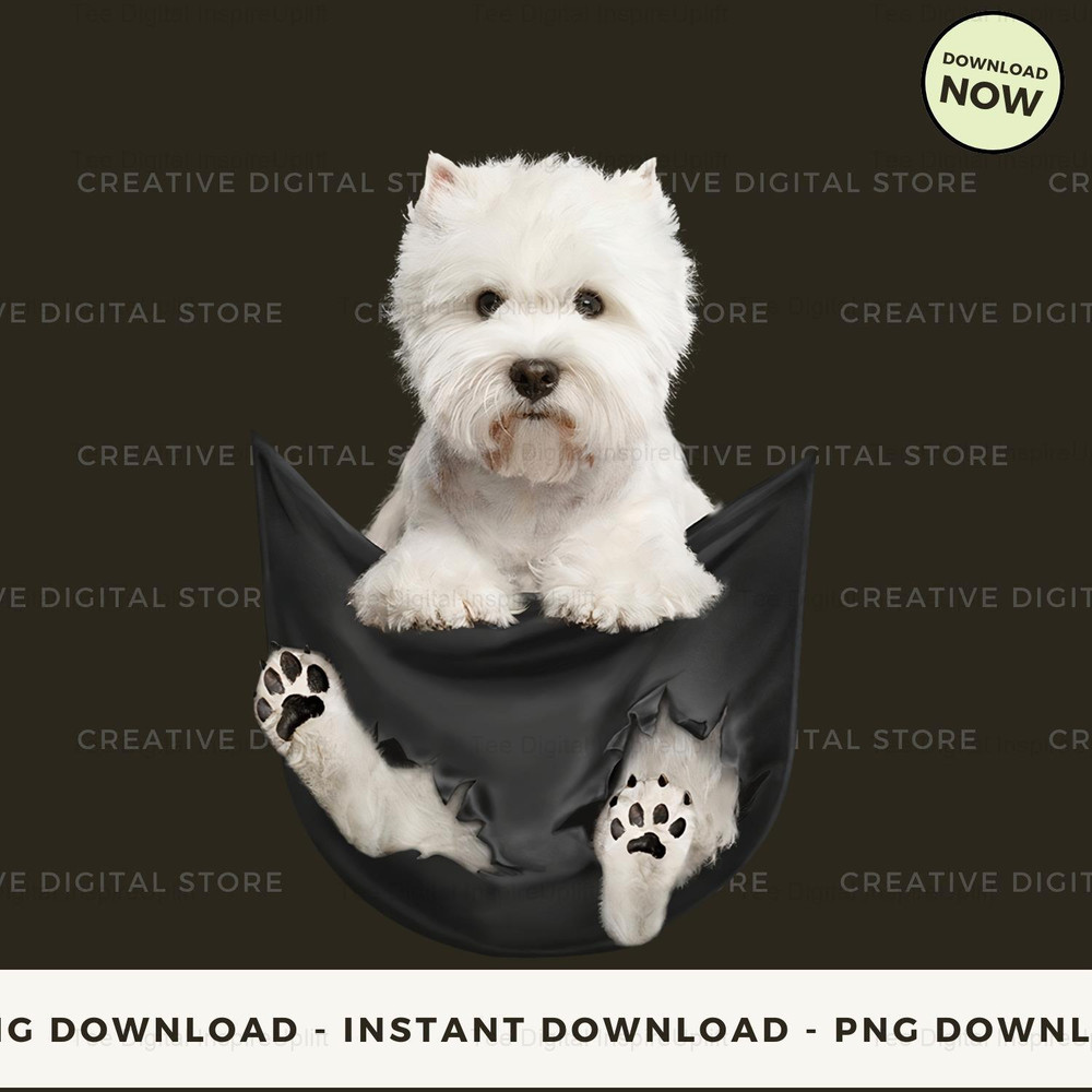 West Highland Dog pocket.jpg