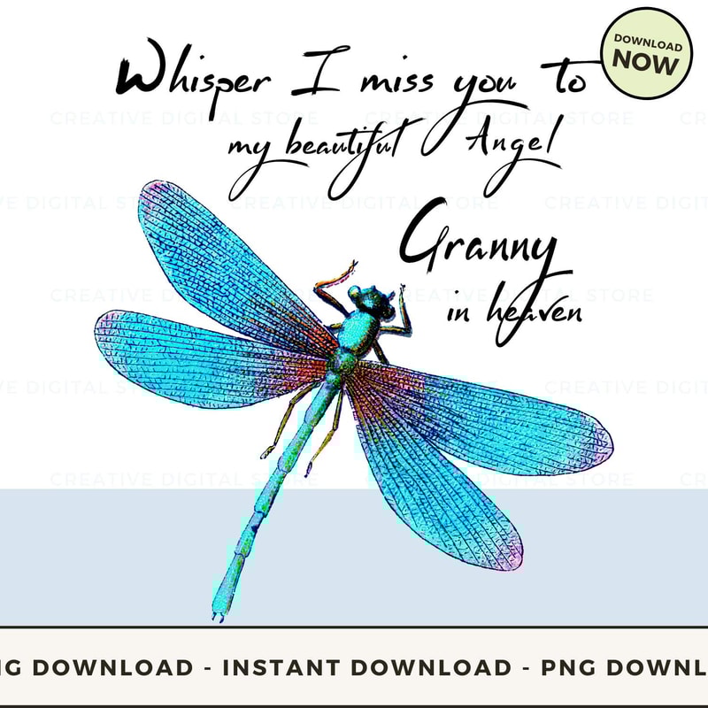 GRANNY Whisper I miss you to my beautiful Angel in.jpg