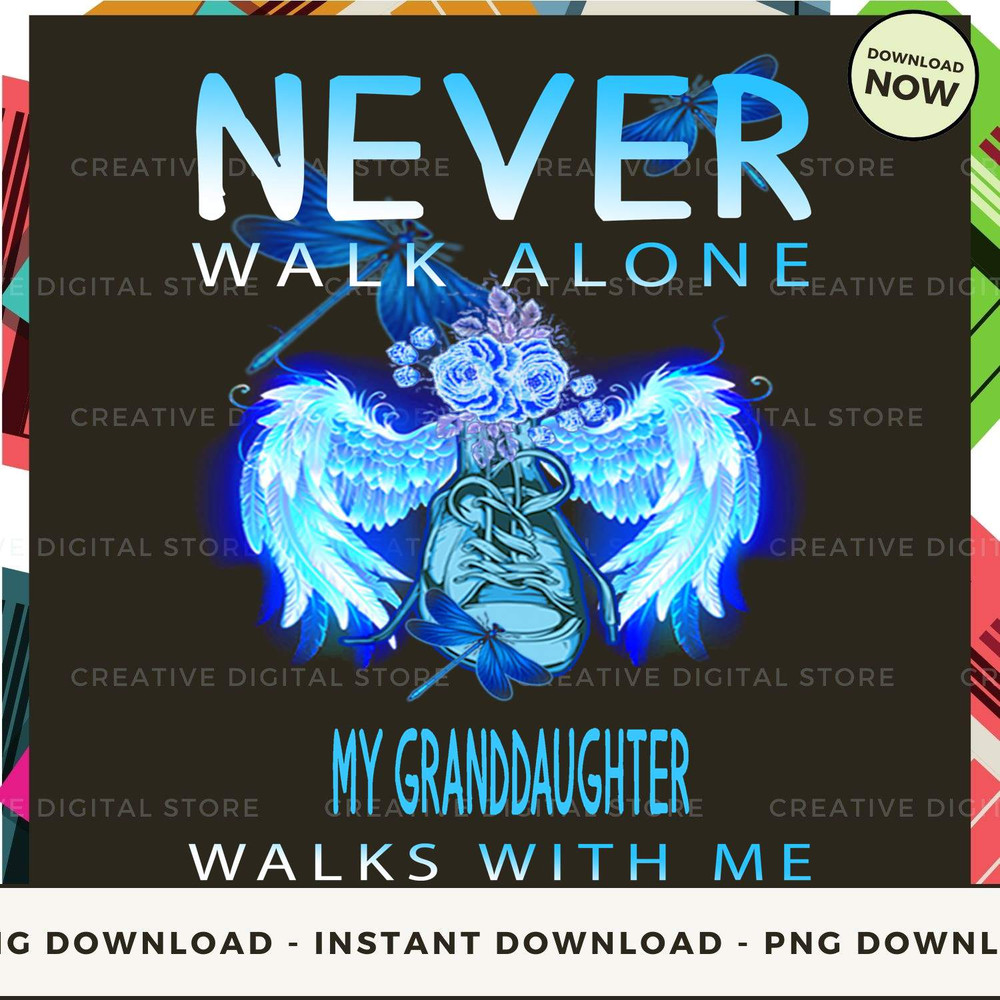 GRANDDAUGHTER Spirit Family Never walk alone drago.jpg