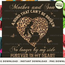 digital - mother and son a bond that can't be broken pod design - high-resolution png file