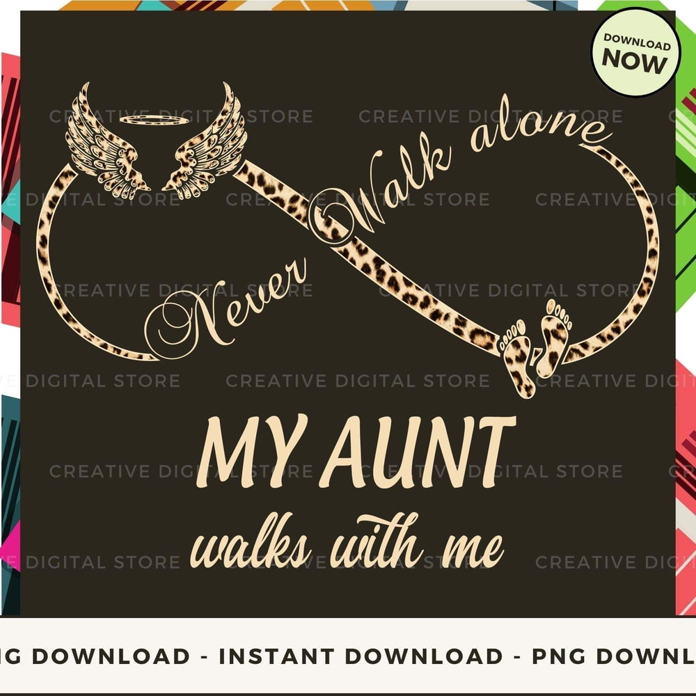 Never walk alone my aunt walks with me.jpg