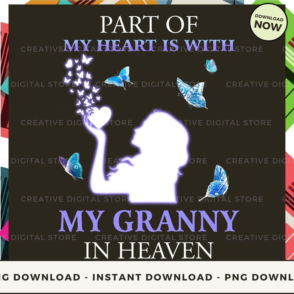 GRANNY Part of my Heart is with in heaven TE.jpg
