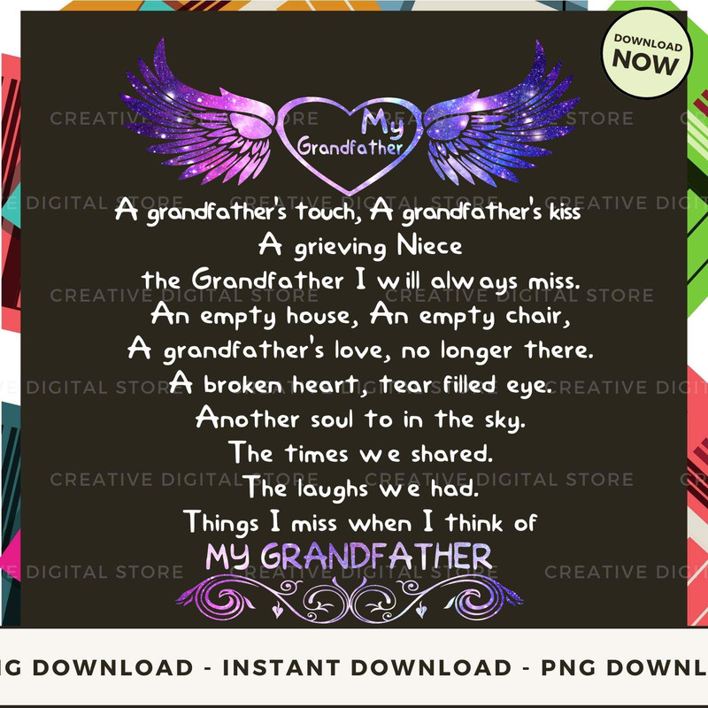 GRANDFATHER Things i miss when i think of my Famil.jpg