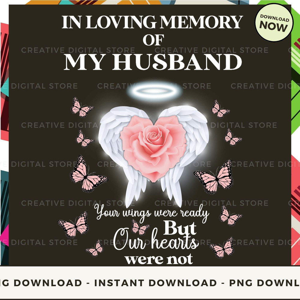 HUSBAND Spirit In Loving Memory Of My Your Butterf.jpg