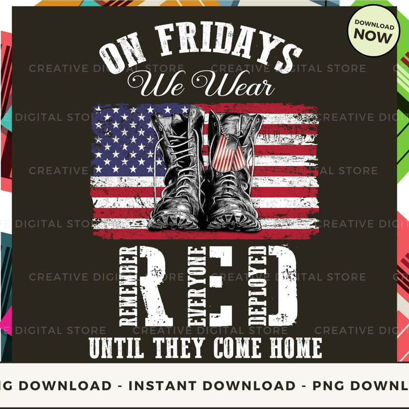 On fridays we wear red until they come home i wear red proudly today a silent way for me to say i remember we are still at war.jpg