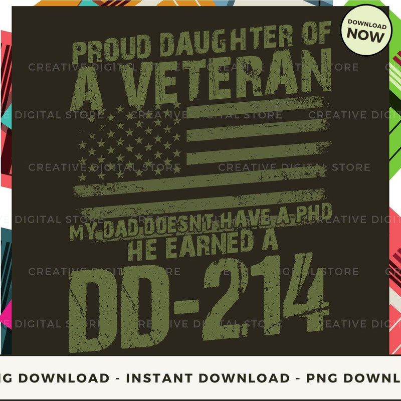 Proud daughter of A Veteran My dad doesn't have a PHD He earned a DD-214_1.jpg