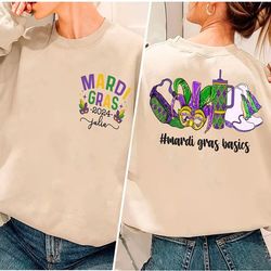 personalized mardi gras basics two-side shirt, shake your bootie mask mardi gras shirt,bougie belt bag stanley
