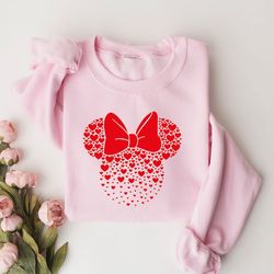 mickey and minnie ears with heart pngfor valentines day, disneyworld valentines travel png for , valentine's day disney
