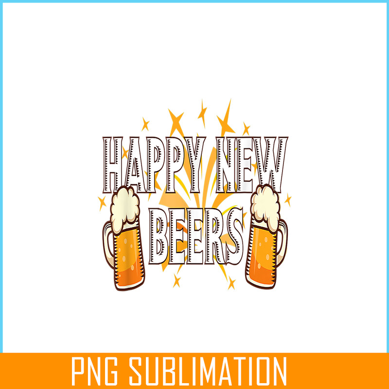 BEER28102336-Happy New Beers PNG New Year Party PNG New Year With Beer PNG.png