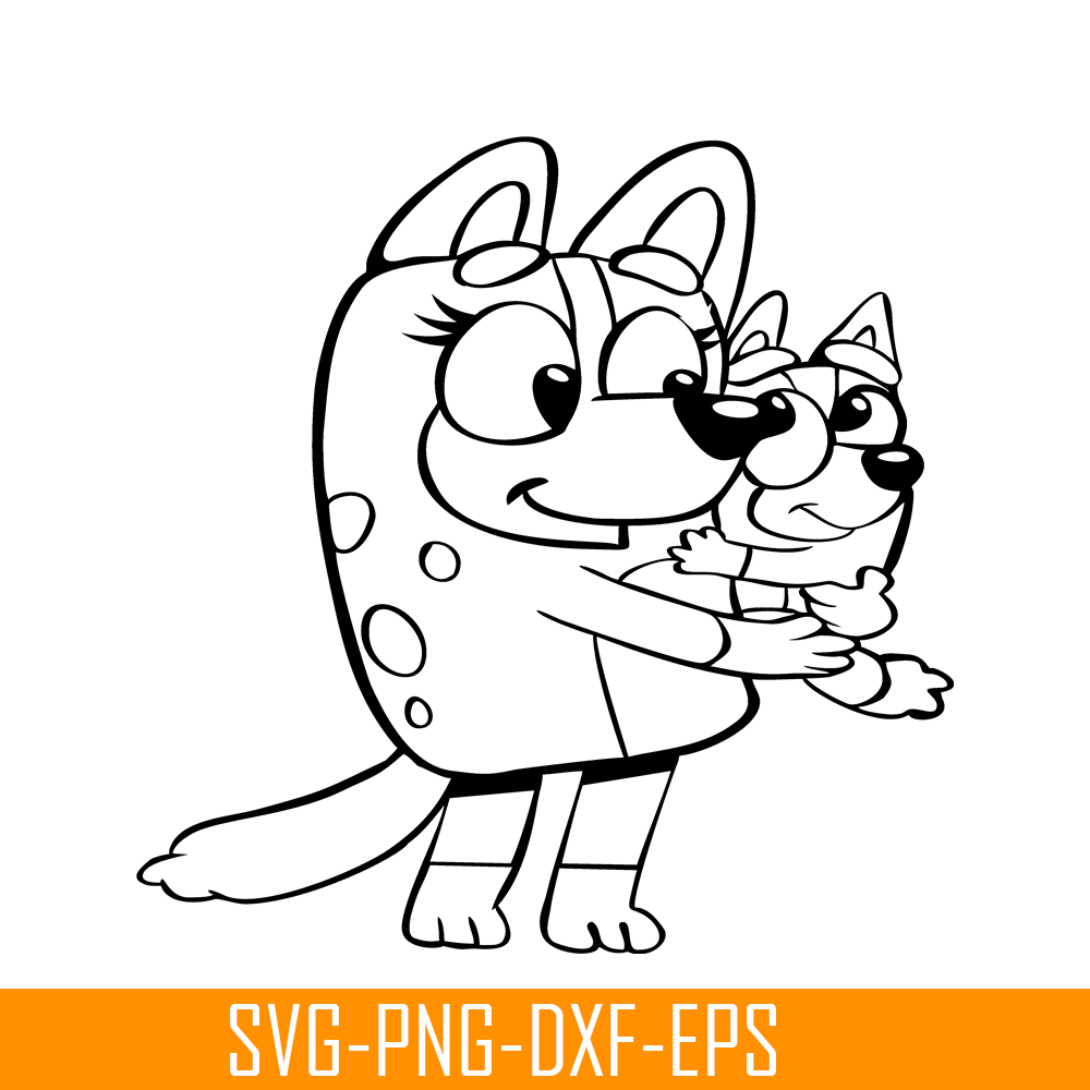 BL22112321-Mom And Daughter SVG PNG DXF EPS Bluey Family SVG Bluey SVG.png