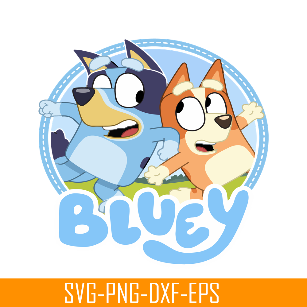BL22112330-Bluey Siblings SVG PDF PNG Bluey Family SVG Bandit And Chilli SVG.png