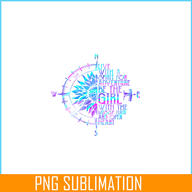 CAMP07112370-Live With A Spirit For Adventure PNG Camping PNG Purple Blue Sunflowers PNG.png