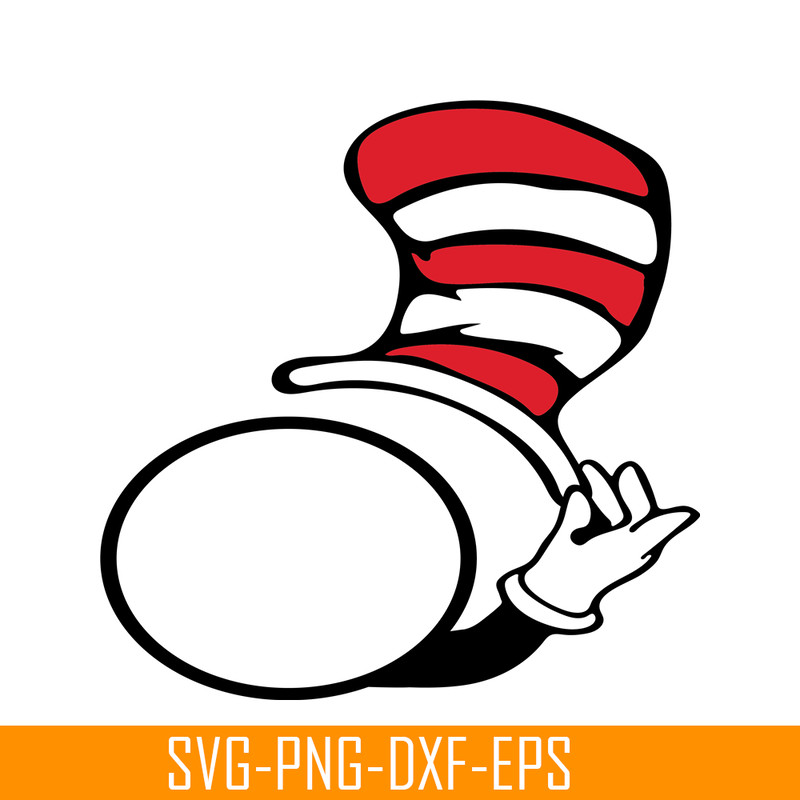 DS104122373-The Hat And Circle SVG, Dr Seuss SVG, Cat in the Hat SVG DS104122373.png