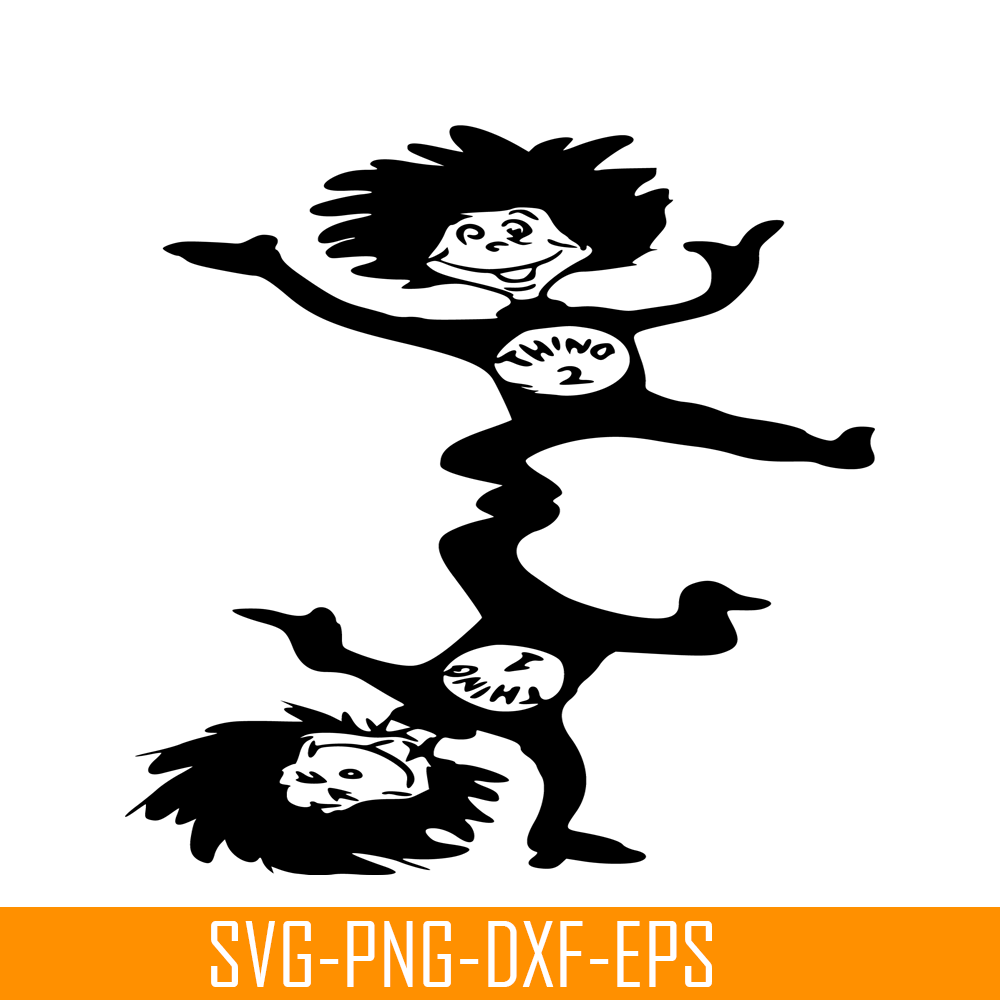 DS105122327-Naughty Thing 1 And Thing 2 SVG, Dr Seuss SVG, Cat In The Hat SVG DS105122327.png