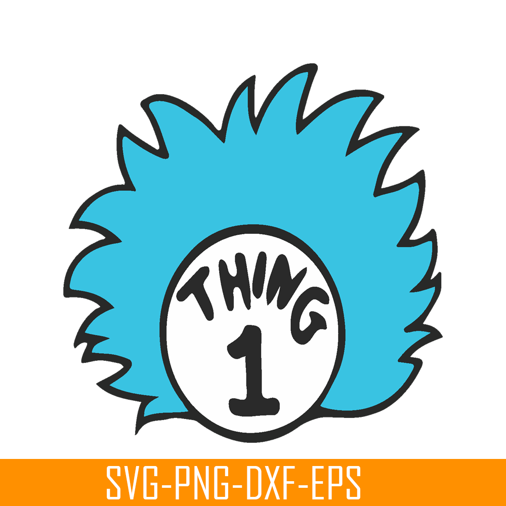 DS205122399-Thing 1 Head SVG, Dr Seuss SVG, Cat In The Hat SVG DS205122399.png