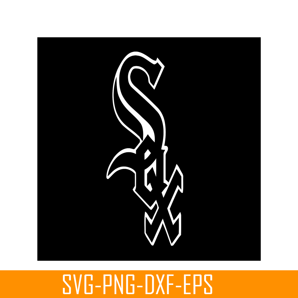 MLB01122311-White Sox The Black Flag SVG PNG DXF EPS AI, Major League Baseball SVG, MLB Lovers SVG MLB01122311.png