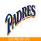 MLB204122379-San Diego Padres Blue And Orange Text SVG, Major League Baseball SVG, Baseball SVG MLB204122379.png
