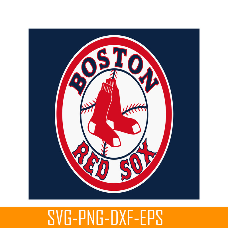 MLB30112340-Boston Red Sox Logo SVG PNG DXF EPS AI, Major League Baseball SVG, MLB Lovers SVG MLB30112340.png