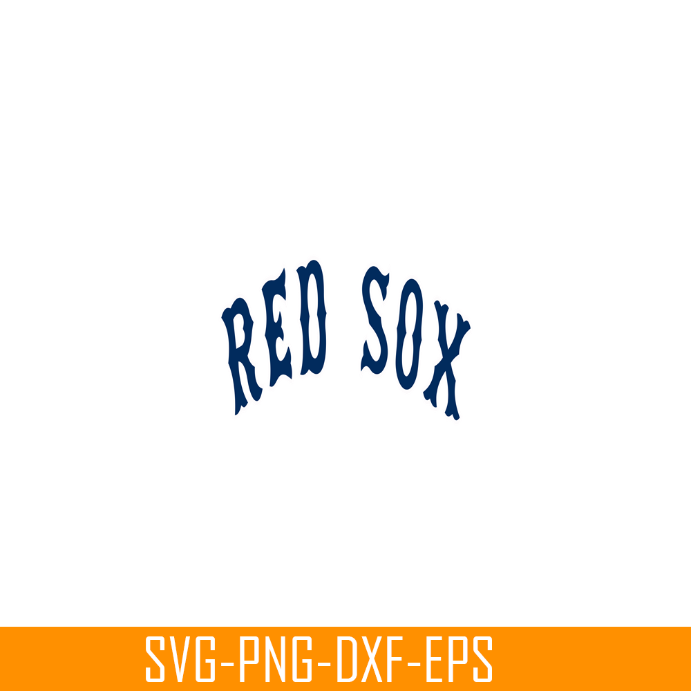 MLB30112350-Red Sox Text SVG PNG DXF EPS AI, Major League Baseball SVG, MLB Lovers SVG MLB30112350.png