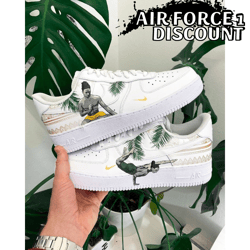 kestyoga air force 1 custom, unisex sneaker, personalized shoes, custom shoes, gift for her