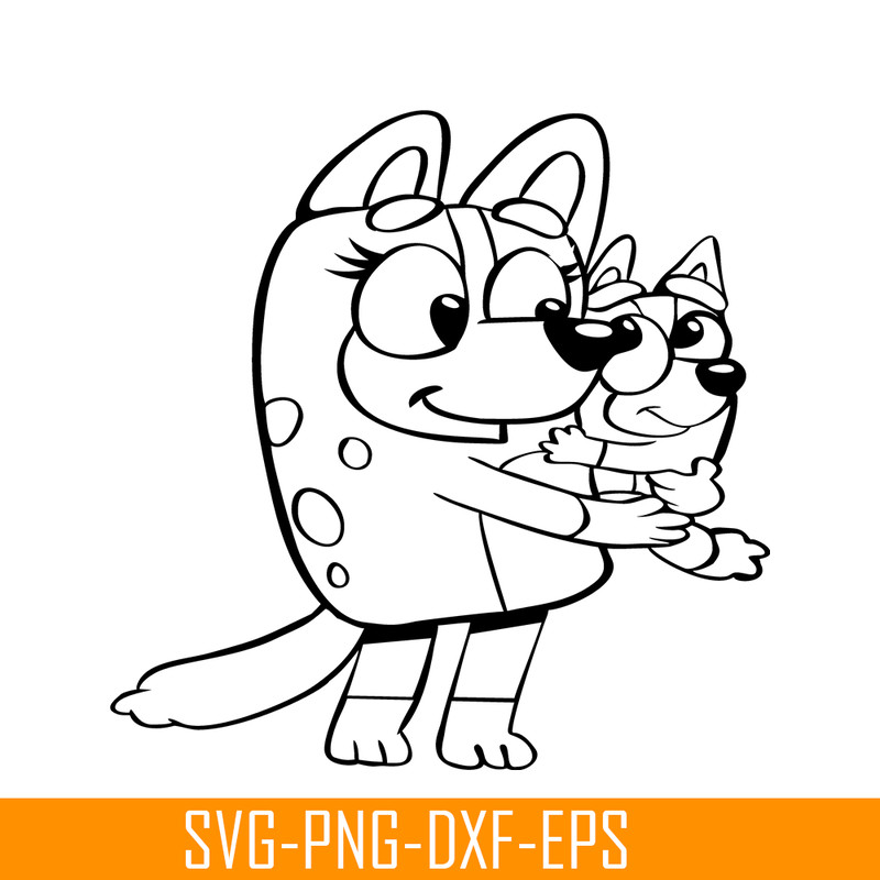 BL22112321-Mom And Daughter SVG PNG DXF EPS Bluey Family SVG Bluey SVG.png