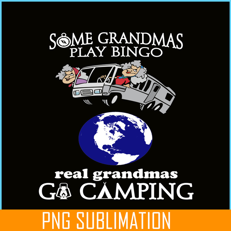 CAMP07112383-Some Grandmas Play Bingo PNG Camping PNG Picture Of 2 Old Women Traveling Around The World PNG.png