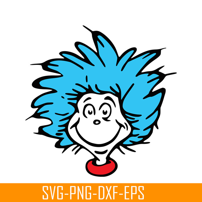 DS104122338-Thing 2 Character SVG, Dr Seuss SVG, Cat in the Hat SVG DS104122338.png