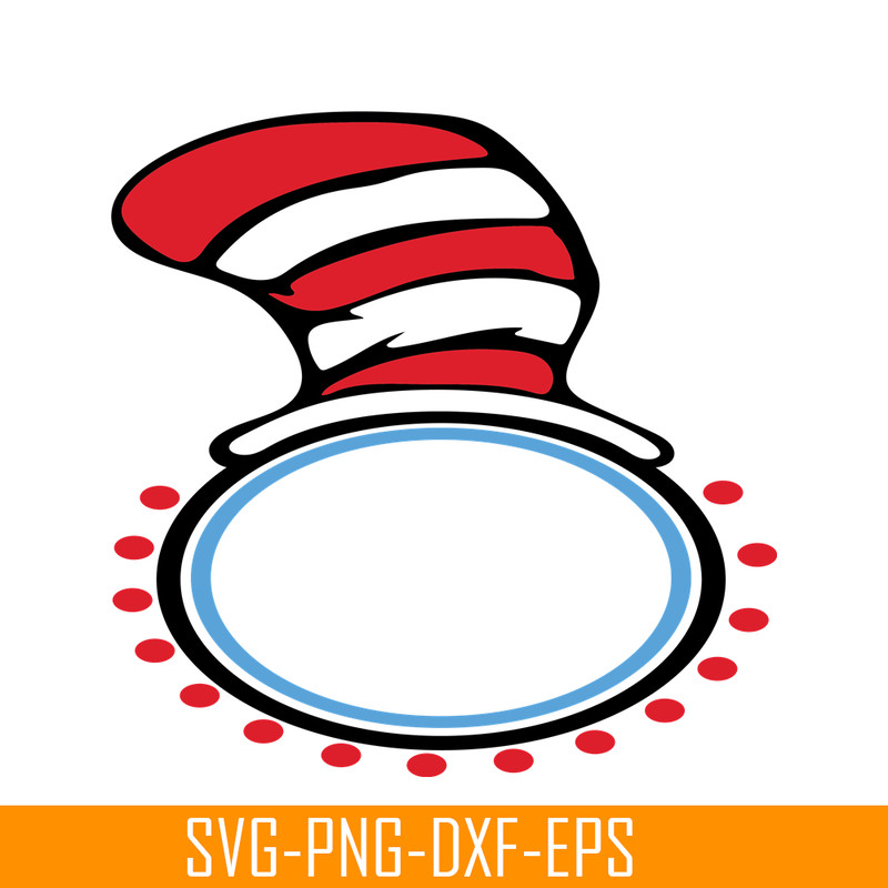 DS104122374-The Circle Hat SVG, Dr Seuss SVG, Cat in the Hat SVG DS104122374.png