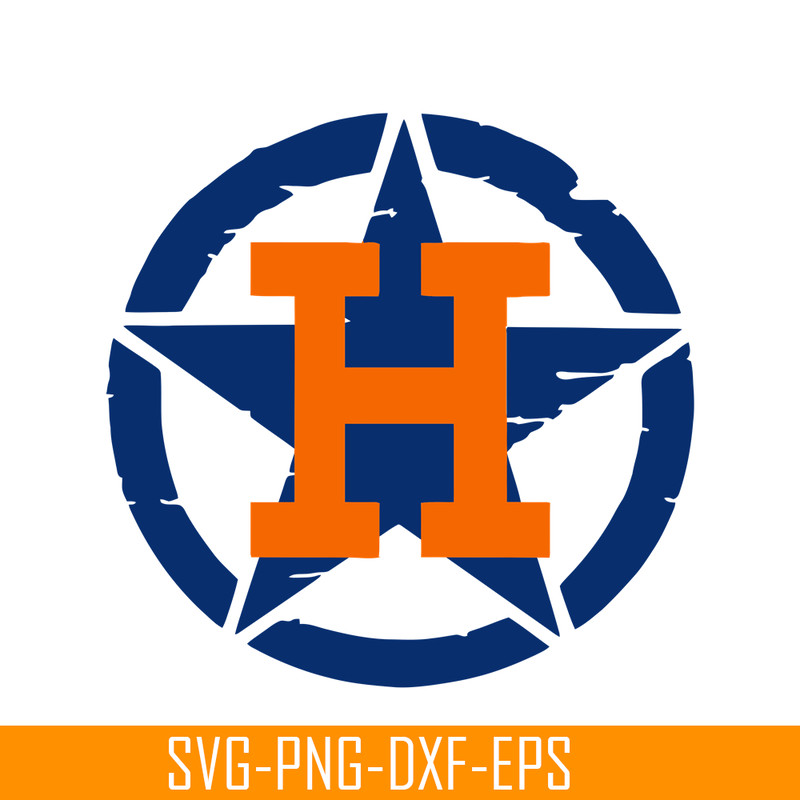MLB01122373-Houston Astros The Blue Star SVG, Major League Baseball SVG, MLB Lovers SVG MLB01122373.png