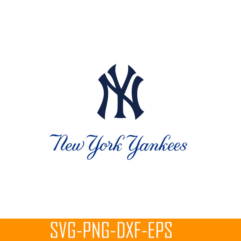 MLB204122329-Blue NewYork Yankees SVG, Major League Baseball SVG, Baseball SVG MLB204122329.png
