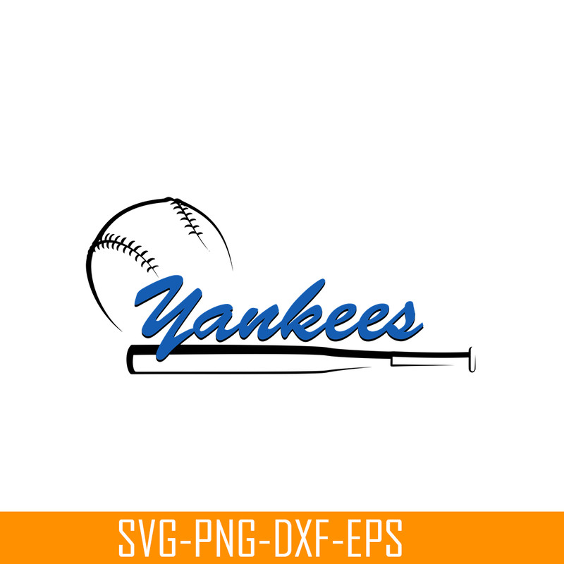 MLB204122334-NewYork Yankees The Text SVG, Major League Baseball SVG, Baseball SVG MLB204122334.png