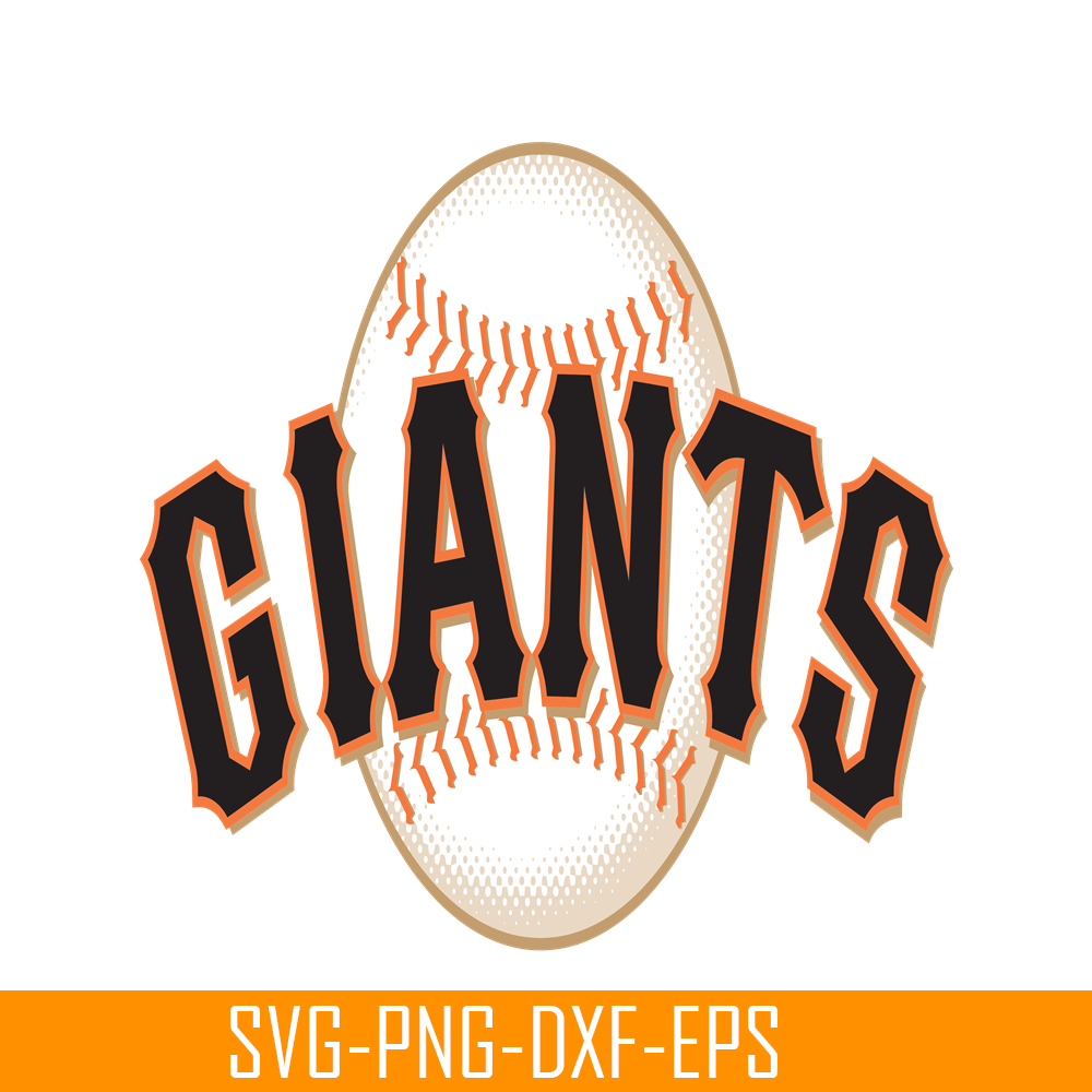 MLB204122381-San Francisco Giants Ball SVG, Major League Baseball SVG, Baseball SVG MLB204122381.png