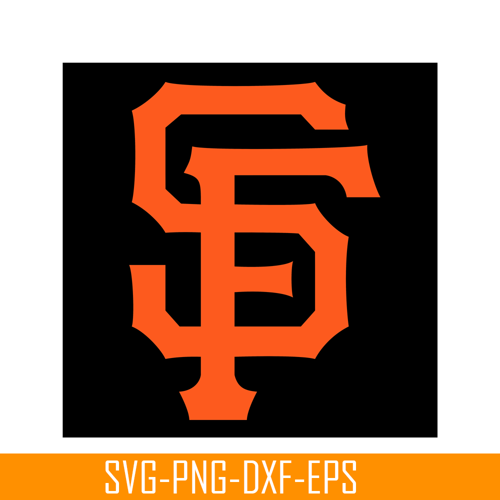 MLB204122382-San Francisco Giants Black Logo SVG, Major League Baseball SVG, Baseball SVG MLB204122382.png