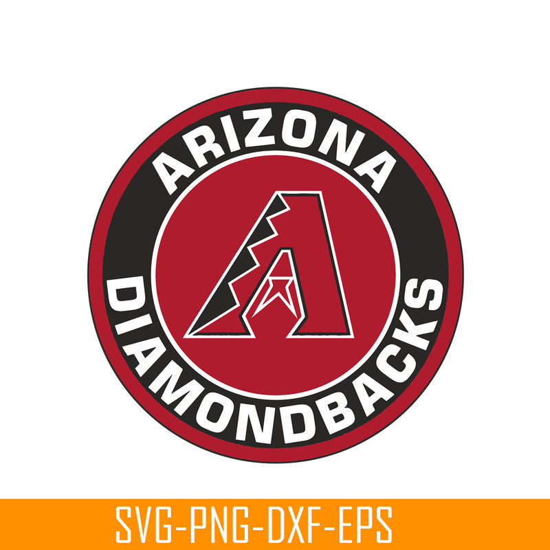 MLB30112308-Arizona Diamondbacks Logo SVG PNG DXF EPS AI, Major League Baseball SVG, MLB Lovers SVG MLB30112308.png