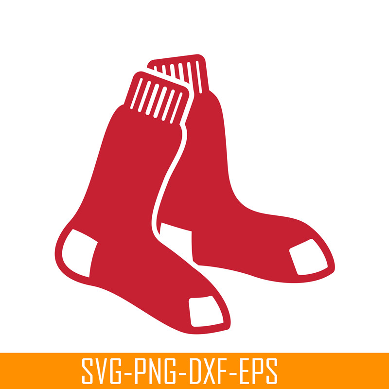 MLB30112338-Boston Red Sox The Socks SVG PNG DXF EPS AI, Major League Baseball SVG, MLB Lovers SVG MLB30112338.png
